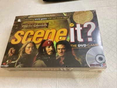 Pirates of the Caribbean, SEEN IT? The DVD Game FACTORY SEALED - Image 1 of 2