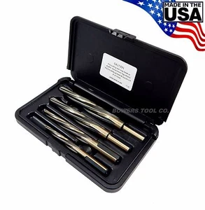 Norseman Hi-Wolfram Auto Reibe Bit Set 4-teilig 3/8, 1/2, 5/8, 3/4" CR-4SP HERGESTELLT IN DEN USA - Bild 1 von 3