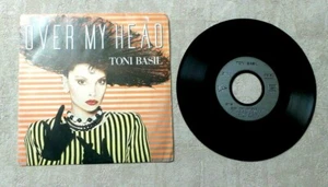 DISQUE VINYL 45T 7" SP / TONI BASIL "OVER MY HEAD" 1984 NEW WAVE - Imagen 1 de 2