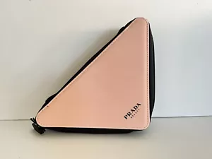 Prada Beauty Pink Bag Clutch Triangle Shaped Purse Fragrance Perfume Promo New - Picture 1 of 4