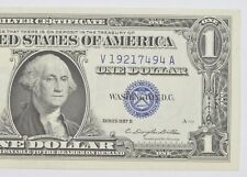 1957-B Silver Certificate $1 Blue Seal - Uncirculated US Paper Money *0087