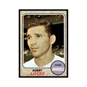 Bobby Locke 1968 Topps #24 California Angels Baseball Card VG - Picture 1 of 3