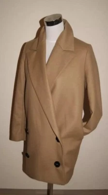 SET Max Mantel Gr. 38 Jacke Schurwolle Ouiset Kurzmantel Urban Deluxe braun NEU - Bild 1 von 4