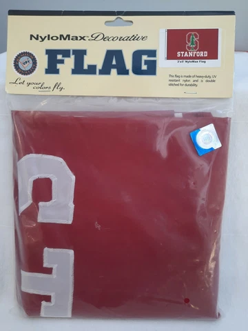 Stanford University Cardinals Flag Banner with Tree 3'X5' With Tree NIP Licensed Cover