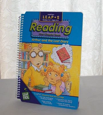 Leap Frog Reading - Arthur and the Lost Diary LeapPad Leap 2 - Book ONLY - Image 1 of 3
