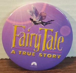 VINTAGE 1997 "FAIRY TALE A TRUE STORY" MOVIE PROMO PIN BACK BUTTON BADGE - Bild 1 von 3