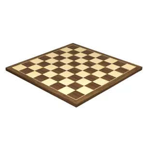 Tablero de ajedrez de nogal de 16 pulgadas - Imagen 1 de 4