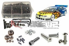 UPC 121519000012 product image for RCScrewZ Losi XXX-S/GP Graphite Stainless Steel Screw Kit - los001 | upcitemdb.com