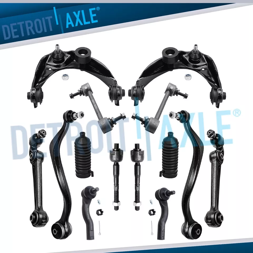 14pc Front Control Arm Tierod Sway Bar for Ford Fusion Lincoln MKZ Mercury Milan - Image 1 of 4