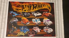 Signed Ralph Benitez 2018 Hot Wheels 32nd Convention Senior Designer E Sheet