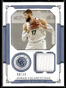 2021-22 Panini Blue Jonas Valanciunas 58/99 New Orleans Pelicans #43 - Picture 1 of 2