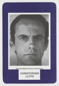 Christopher Lloyd 1993 Face to Face Game Card - Single Card from Canadian Game - Picture 1 of 2
