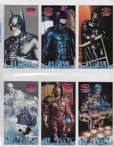 BATMAN AND ROBIN PROFILE CARDS P1 T0 P12 BY SKYBOX CHOOSE - Picture 1 of 24