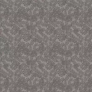 Wilmington Prints - Essentials Basics - Swirling Leaves - Dark Gray, Fabric BTY - Picture 1 of 2