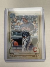 2020 Topps Gypsy Queen Missing Nameplate Francisco Lindor Cleveland Indians #228