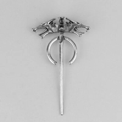 Game of Thrones Daenerys Targaryen Dragon Head Brooch Fashion Jewelry Fan Gift - Image 1 of 4