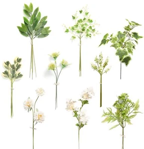 Artificial Greenery Stems Box Set,37 Pcs with 8 Kinds of Faux Greenery Branch... - Picture 1 of 3