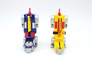 Blue & Yellow figures Lion Force VOLTRON The Third Dimension 1998 Trendmasters - Picture 1 of 5