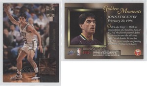 1996-97 Topps Stadium Club Golden Moments John Stockton #GM2 HOF
