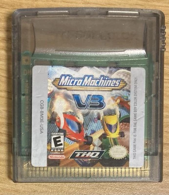 Cartucho Micro Machines V3 Nintendo Gameboy Color 2000 EXCELENTE Estado Envío Gratis Foto 1 de 4