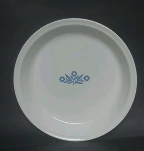 VTG Corning Ware Blue Cornflower P-309 White Baking Serving 9" Pie Pan Plate - Picture 1 of 8