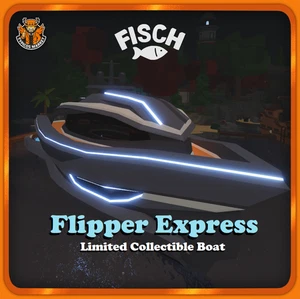 [FISCH] - Flipper Express [Limited Collectible Boat] - Picture 1 of 3