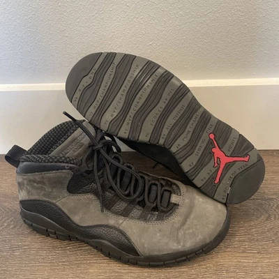 Talla 11 - Zapatillas Jordan 10 Shadow Retro 2018 310805-002 Gris Nike Air Foto 1 de 4
