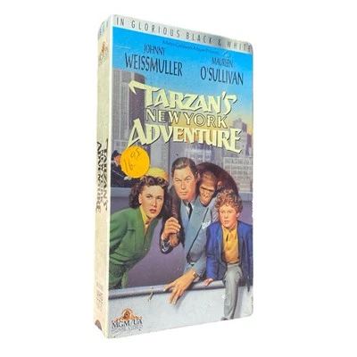 Tarzan's New York Adventure VHS Movie Johnny Weissmuller Sealed New MGM/UA Home - Image 1 of 3