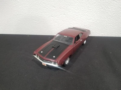 ERTL AMERICAN MUSCLE 1971 FORD TORINO COBRA JET 2 BURGUNDY 1:18 DIECAST W/ BOX! - Image 1 of 4
