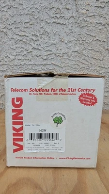 Bocina de paginación Viking 25AE M2W plateada con llave amplificadora teléfono timbre y paginación Foto 1 de 3