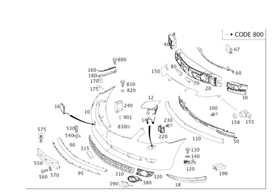 Tuerca tipo clip original Mercedes-Benz 003-994-75-45 Foto 1 de 2