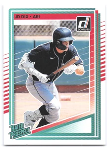 2025 Donruss Rated Prospect JD DIx - Picture 1 of 2