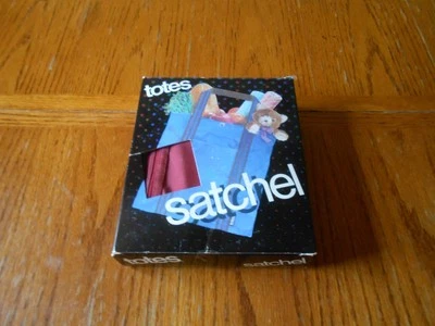 Bolso Cartera Totes que se Dobla 1985 Vintage en Caja Estilo Nº 2435 Borgoña Foto 1 de 2