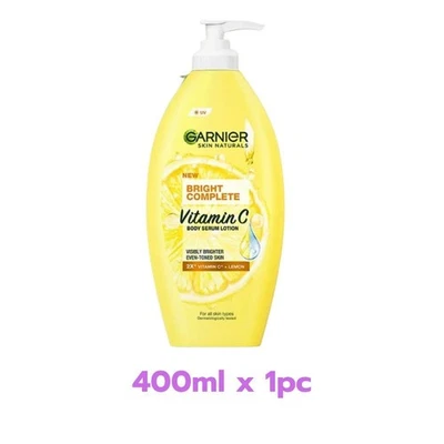 Moisturizing Body Lotion Garnier Bright Complete Extra Vitamin C 400ml x 1pc - Image 1 of 4