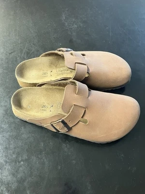 Zuecos Birkenstock Marrón Birkibuck Boston Talla 41 Mujer’s 10 Nuevos Foto 1 de 4