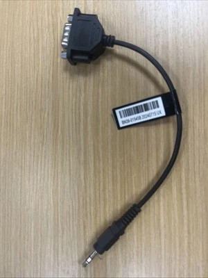 C2G 0.5M DB9 Male to 3.5 Aux Adapter, 3.5mm Jack to Serial Control Cable Black - Image 1 of 2