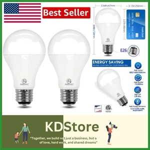 Super Bright 3-Way A21 LED Bulbs - 50/100/150W Equivalent, 2200 Lumens, Warm ... - Picture 1 of 11