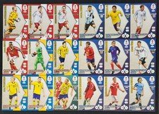 2018 Panini Adrenalyn XL FIFA World Cup ALL 18 NORDIC Cards (FIFA World Cup Star