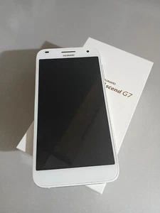 Huawei Ascend G7 smartphone SILVER ARGENTO PERFETTO CON COVER - Foto 1 di 7