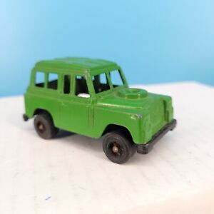 Vintage TootsieToy Metal 1960s Land Rover Green Car Truck Toy