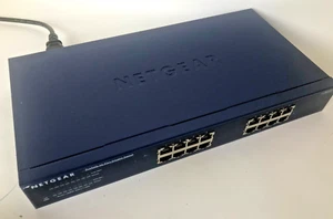 NETGEAR JGS516 ProSafe Plus Switch 16 10/100 Mbps - Picture 1 of 4