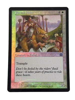 Jhovall Rider Mercadian Masques FOIL MAGIC the Gathering MTG CARD Vintage - Image 1 of 2