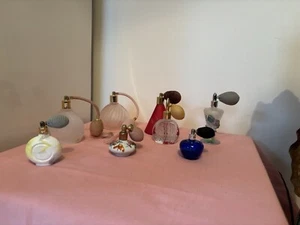 Collection of Vintage Perfume Atomisers - Including Limoges of France - Picture 1 of 21