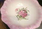 Antique The Potters Co-Operative Co. Vitreous Pink Lusterware Floral Serving...
