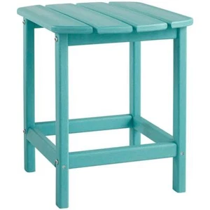 Signature Design by Ashley Sundown Treasure Patio End Table in Turquoise - Picture 1 of 1