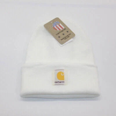 Unisex Carhart Beanie Watch Hat Acrylic Winter Pull On Closure Knit Cap USA - Image 1 of 2