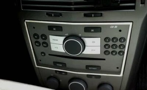 D Chrom Rahmen für Radio - CD / Opel Vectra C - Edelstahl poliert - Picture 1 of 3