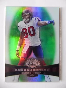 2006 Topps Triple Threads Andre Johnson Houston Texans #96 164/199 esmeralda - Imagen 1 de 1