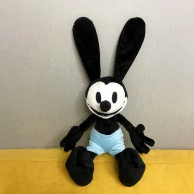  Mickey Oswald The Lucky Rabbit Plush Toys Cute Lucky Rabbit Stuffed 40cm - Image 1 of 3