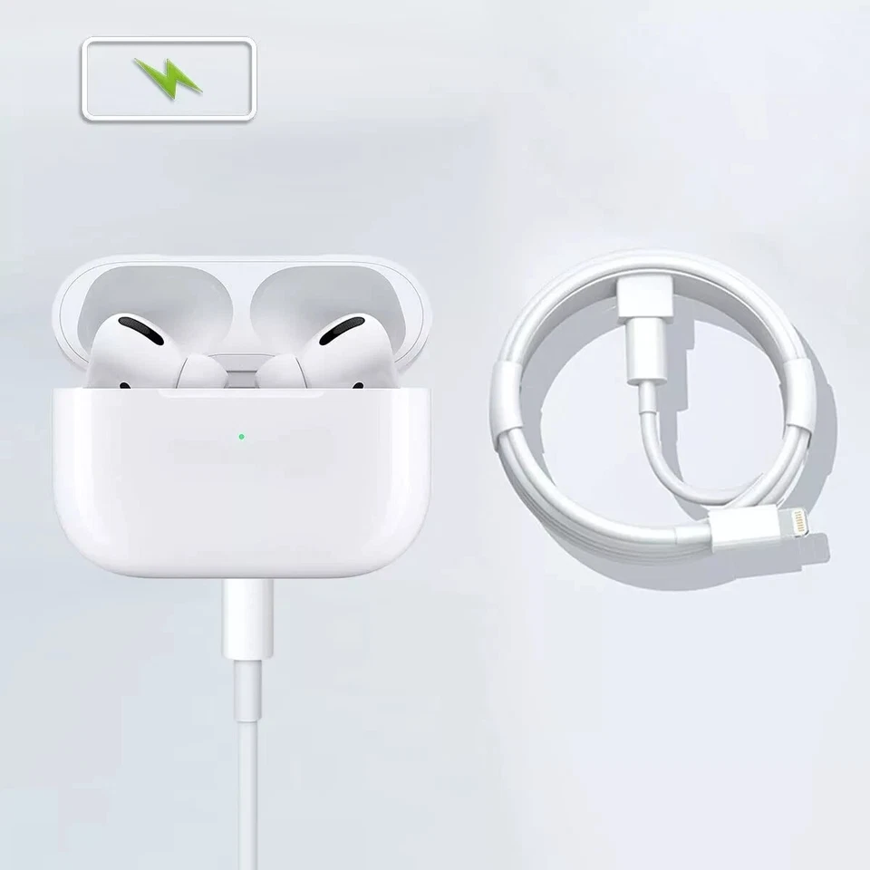 Apple AirPods Pro 1st Generation 2022 Bluetooth Earbud Headphones - Excellent - Image 1 of 4